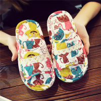 Ideamini卡通布艺布底儿童拖鞋家居鞋男童女童手工棉布拖鞋可爱韩版布底