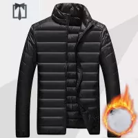 NEW LAKE冬季男士棉服轻薄棉衣修身防寒小棉袄外套羽绒棉保暖爸爸装棉衣