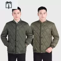NEW LAKE冬季加厚弹力棉衣劳保男工人棉袄棉裤套装冷库工作服防寒短款外套