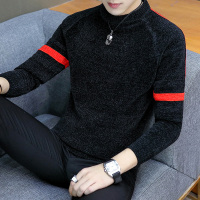 NEW LAKE2020春秋季新款男士毛衣圆领修身帅气针织打底衫韩版潮流男装线衣