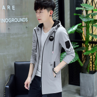 NEW LAKE秋季新款外套男士韩版潮流休闲帅气中长款风衣春秋装上衣宽松夹克风衣