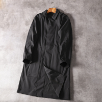 NEW LAKE惊天大牛货!东吉U家 20年新款男士压胶轻薄夹克中长款风衣外套潮风衣