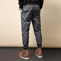 NEW LAKE牛仔裤男秋季潮牌2020新款流行百搭宽松男生束脚裤痞帅九分男裤子牛仔裤