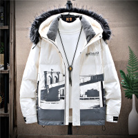 NEW LAKE羽绒服男冬季2020年新款潮流帅气轻薄加厚潮牌青少年高中学生外套羽绒服