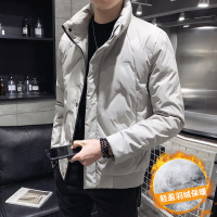 NEW LAKE羽绒服男外套立领韩版潮流宽松轻薄短款潮牌男士秋冬季2020年新款羽绒服