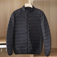 NEW LAKE错过太遗憾~纯缘试衣间~防水不钻绒~便携式高级轻薄羽绒服夹克男羽绒服