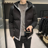 NEW LAKE冬季羽绒服男短款潮流2020新款时尚宽松大码衣服休闲运动外套帅气羽绒服