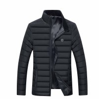 NEW LAKE男士羽绒棉服冬季加肥加大码胖子肥佬装轻薄棉衣棉袄短款宽松外套羽绒服