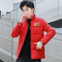 NEW LAKE男士羽绒服2020新款秋冬季短款潮牌帅气加厚外套轻薄韩版加绒保暖羽绒服