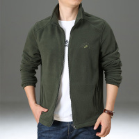 NEW LAKE2020新抓绒卫衣男休闲户外登山内胆春秋保暖摇粒绒开衫外套卫衣