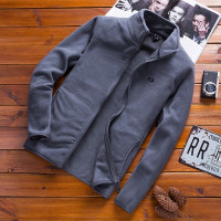 NEW LAKE外套男士2019春秋新款韩版潮流帅气休闲立领卫衣薄款男装春装上衣卫衣