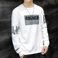 NEW LAKE男士长袖t恤加绒秋季新款加厚打底衫保暖秋衣冬装卫衣潮流上衣服卫衣