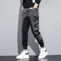 NEW LAKEGS秋季新款工装牛仔裤男宽松休闲哈伦裤潮牌束脚运动裤韩版卫裤牛仔裤