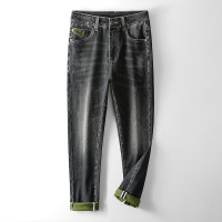 NEW LAKE伟臣胖胖哥秋冬新款男式直筒牛仔长裤子肥仔宽松加肥加大休闲牛仔牛仔裤