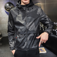 NEW LAKE男士外套2020新款秋冬潮流韩版帅气春秋休闲百搭秋装迷彩工装夹克夹克