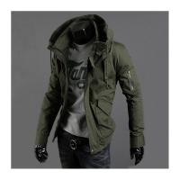 NEW LAKE男士加绒外套2019秋冬新款韩版军绿工装休闲厚衣服薄款棉夹克衫夹克