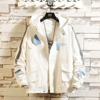 NEW LAKE男生外套韩版宽松春季潮流初中学生飞行员工装夹克青少年棒球衣服夹克