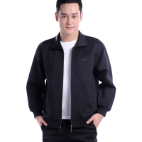 NEW LAKE运动衣男春秋中老年男士加大码运动装胖爸爸衣服休闲上衣外套夹克