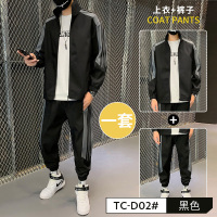 NEW LAKE男士外套2020新款潮流运动套装休闲帅气搭配一套春秋装上衣服夹克夹克