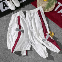 NEW LAKE炸街套装男装一套搭配帅气情侣装秋装外套女反光运动宽松百搭夹克夹克