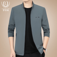 NEW LAKE夹克男中年休闲男士外套上衣2020新款春秋爸爸男式外套中年男装夹克