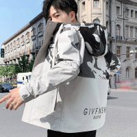 NEW LAKE初中生男孩帅气迷彩夹克秋冬季15岁高中生加绒外套14青少年棉衣潮夹克