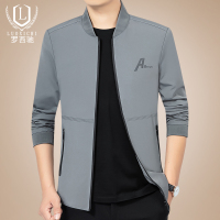 NEW LAKE夹克男士外套2020新款上衣中青年春秋男装休闲爸爸装中年男式茄克夹克