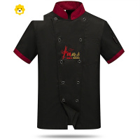 FISH BASKET中式厨师工作服短袖季酒店饭店食堂后厨房餐饮后厨服装男女长袖