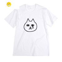 FISH BASKET伤心落泪猫t恤THRDAY' YOTH日系uck a tew Dry乐队男女t恤