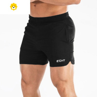 FISH BASKET肌肉健身运动超短裤男三分裤马拉松跑步透气速干田径深蹲宽松沙滩
