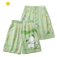 FISH BASKET卡通三丽鸥帕恰狗短裤男士送朋友女生可爱休闲沙滩裤情侣装睡裤潮