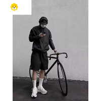 FISH BASKET速干自行车三分短裤男款季尼龙小众裤子骑行穿搭户外运动裤