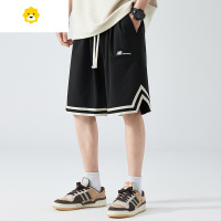 FISH BASKET2024新款大码胖子季薄款运动短裤男士加肥加大学生潮流5五分裤