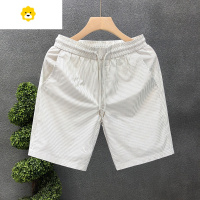 FISH BASKET经典不过时细条纹短裤男款季薄款五分裤男士潮牌居家外穿大裤衩