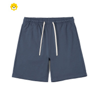 FISH BASKETimwood简木男装[宽松版型]390g运动休闲抽绳五分卫裤短裤男