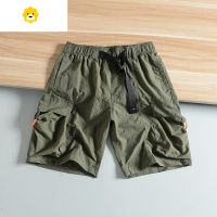 FISH BASKET北家款!户外山系多口袋工装裤男士防刮速干尼龙休闲裤短裤五分裤