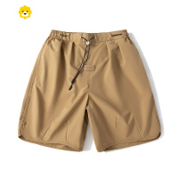 FISH BASKET2024季宽松沙滩裤子男士薄款休闲运动速干美式梭织五分短裤潮流