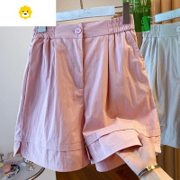 FISH BASKET特大码300斤季宽松薄款短裤男女装季潮牌百搭休闲阔腿热裤子2
