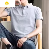 FISH BASKET即墨男装短袖POLO衫季冰丝薄款翻领上衣服男士休闲半袖t恤打底