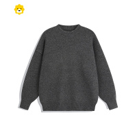 FISH BASKET美拉德毛衣男女季慵懒风百搭青少年针织衫宽松休闲情侣针织衫