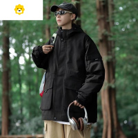 FISH BASKET机能两件套工装夹克男士季户外登山风衣宽松休闲防水外套