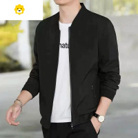 FISH BASKET男士休闲外套夹克2023季新款立领高端潮流棒球服短款风衣男装