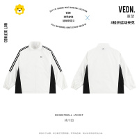 FISH BASKET夹克外套男重塑梭织拉链开衫卫衣立领运动跑步季户外上衣