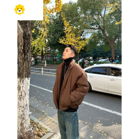 FISH BASKET美式ma1飞行员夹克外套男新款立领棒球棉服男款季潮牌棉衣