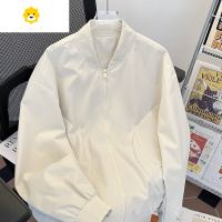 FISH BASKET工装p暖夹棉棒球服男装美式cleanfit高级感加厚立领棉衣外套夹克