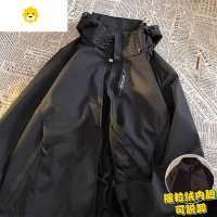 FISH BASKET美式三合一衣外套男季软壳户外防风防水登山服情侣机能夹克