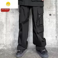 FISH BASKET加棉衣男款高级感工装夹克外套男棉衣棉服胖子加大码男装