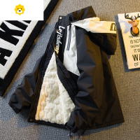 FISH BASKET横派潮品户外加绒加厚衣男季新款p暖防风羊羔绒夹克外套