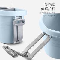 拖把桶旋转拖把家用免手洗双驱动木地板懒人拖布干湿两用一拖净