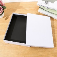 纯白色礼品盒生日礼物盒子服饰礼盒精美简约文艺大号长方形包装盒